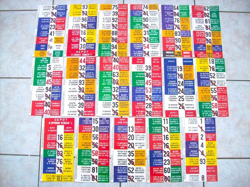 17 reproductions différentes Films de Tram Région Bruxelles, Collections, Enlèvement ou Envoi, Comme neuf, Tram, Autres types