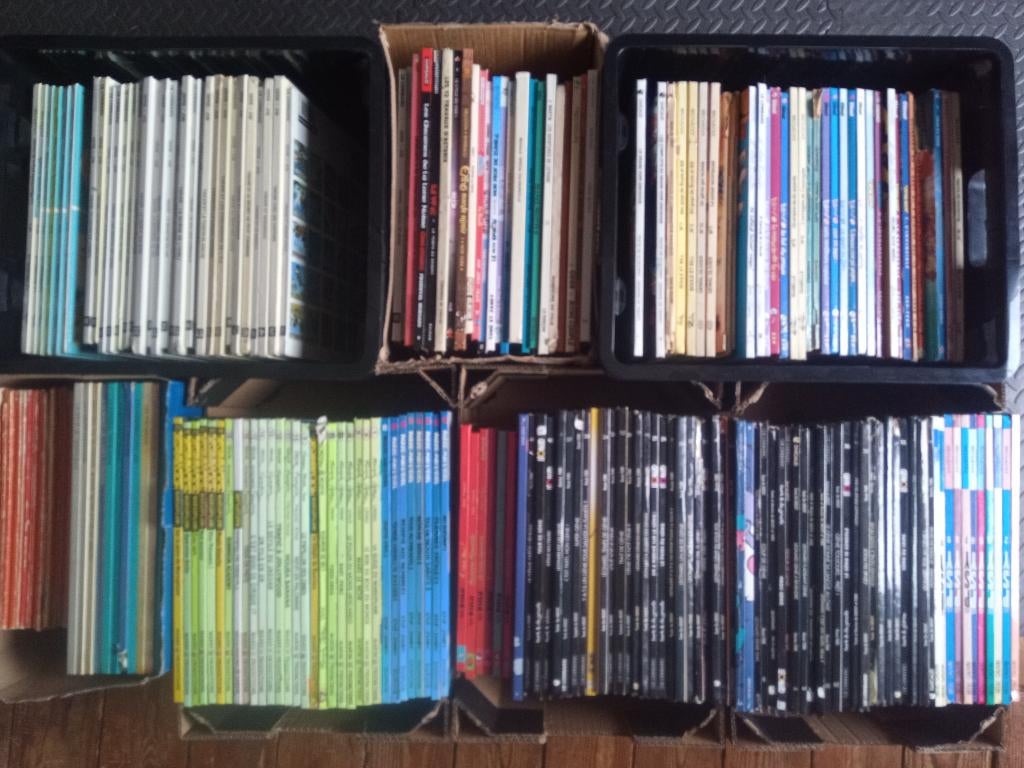 Lot de 224 bande dessines (plutot jeunesse), Livres, BD, Utilisé, Plusieurs BD, Enlèvement