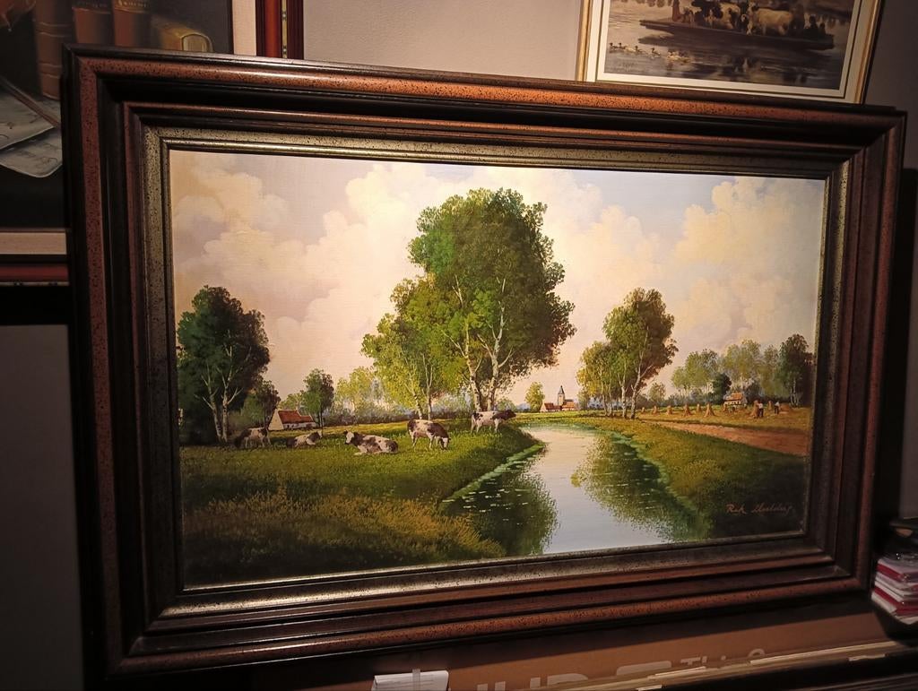 Vaches dans le pré, Enlèvement