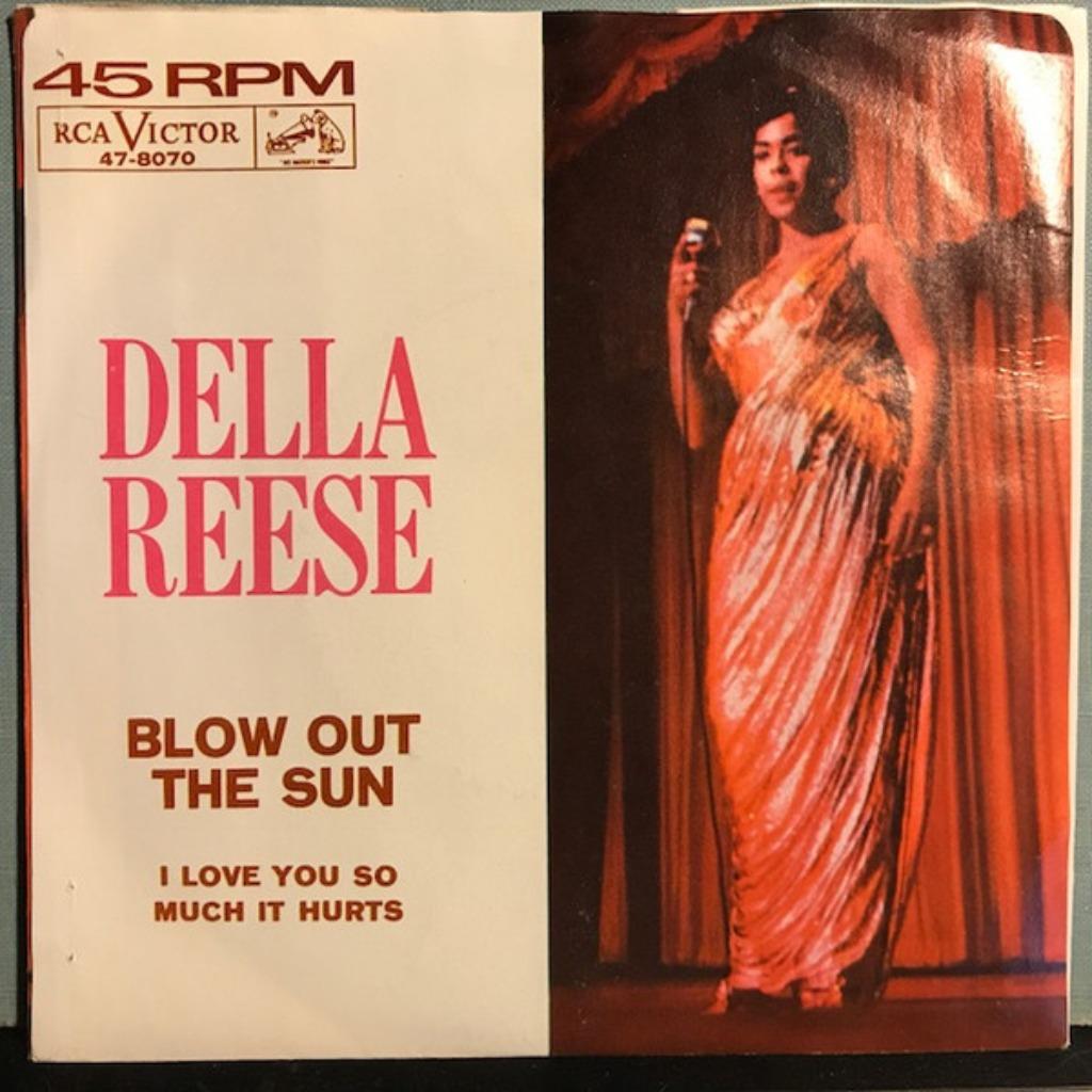 Della Reese – Blow Out The Sun " popcorn", Cd's en Dvd's, 7 inch, Single, Ophalen of Verzenden, Zo goed als nieuw