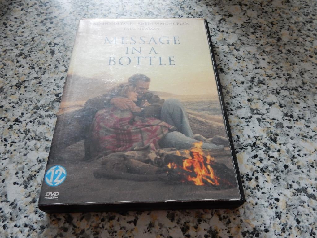 nr.2368- Dvd: message in a bottle - drama, Cd's en Dvd's, Dvd's | Drama, Drama, Vanaf 12 jaar, Ophalen of Verzenden