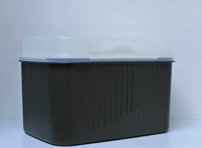 Tupperware™ « TupperTop Harmony » 7,8 liter - donkergroen, Huis en Inrichting, Keuken | Tupperware, Nieuw, Bus of Trommel, Groen