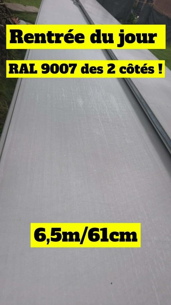 Panneaux RAL 9007, Enlèvement