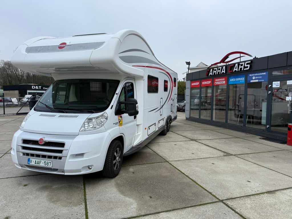 Burstner Argos 2012 3 liter automaat 180 pk 6plaatsen, Entreprise, Automatique, Four, Fiat