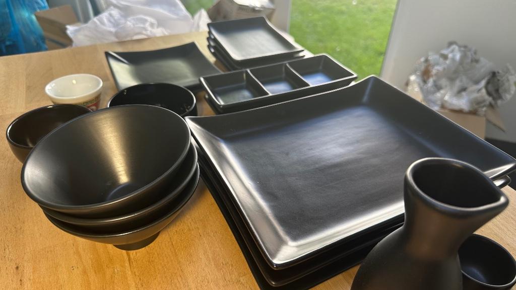 Service de table Japonais céramique 24 pièces, Maison & Meubles, Enlèvement, Céramique