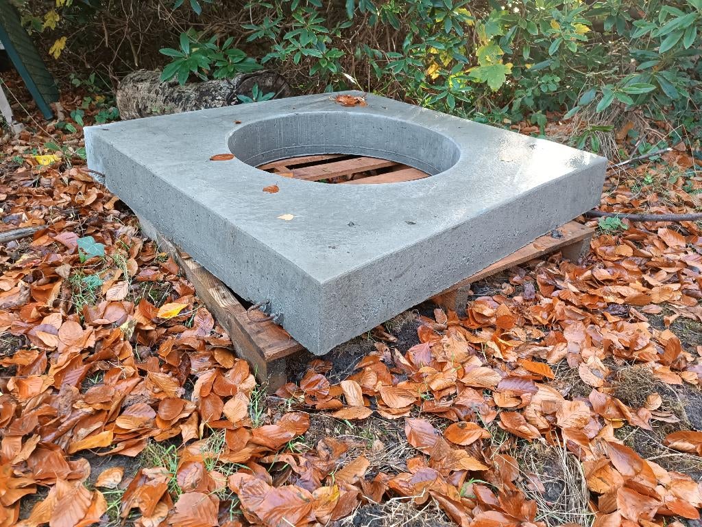 betonnen putdeksel, Ophalen, Nieuw