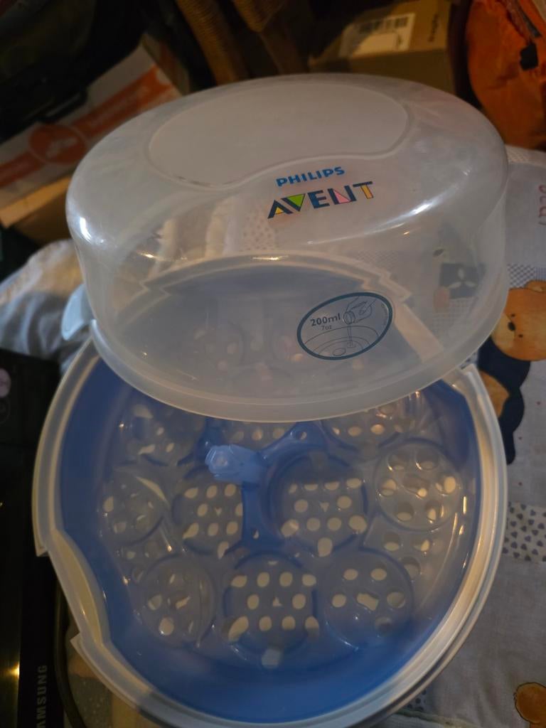 Philips avent babyfles opwarmer met 2 flesjes aventpapfles, Ophalen of Verzenden, Sterilisator