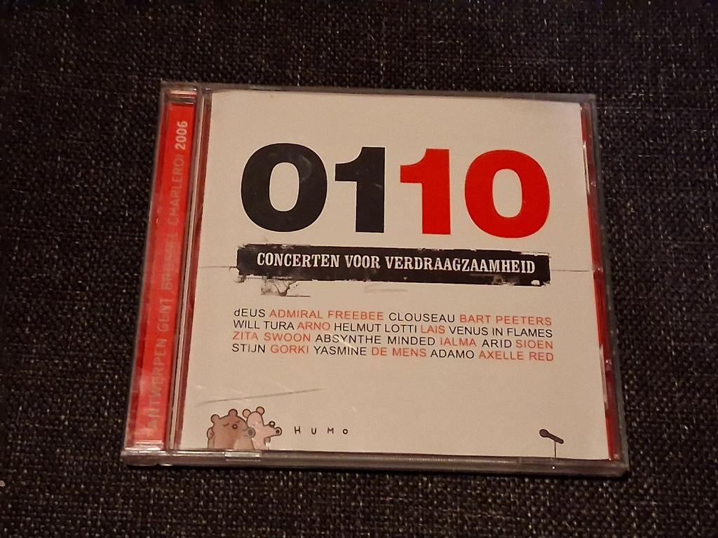 Cd 0110 concerten voor verdraagzaamheid, CD & DVD, CD | Compilations, Comme neuf, Pop, Enlèvement ou Envoi