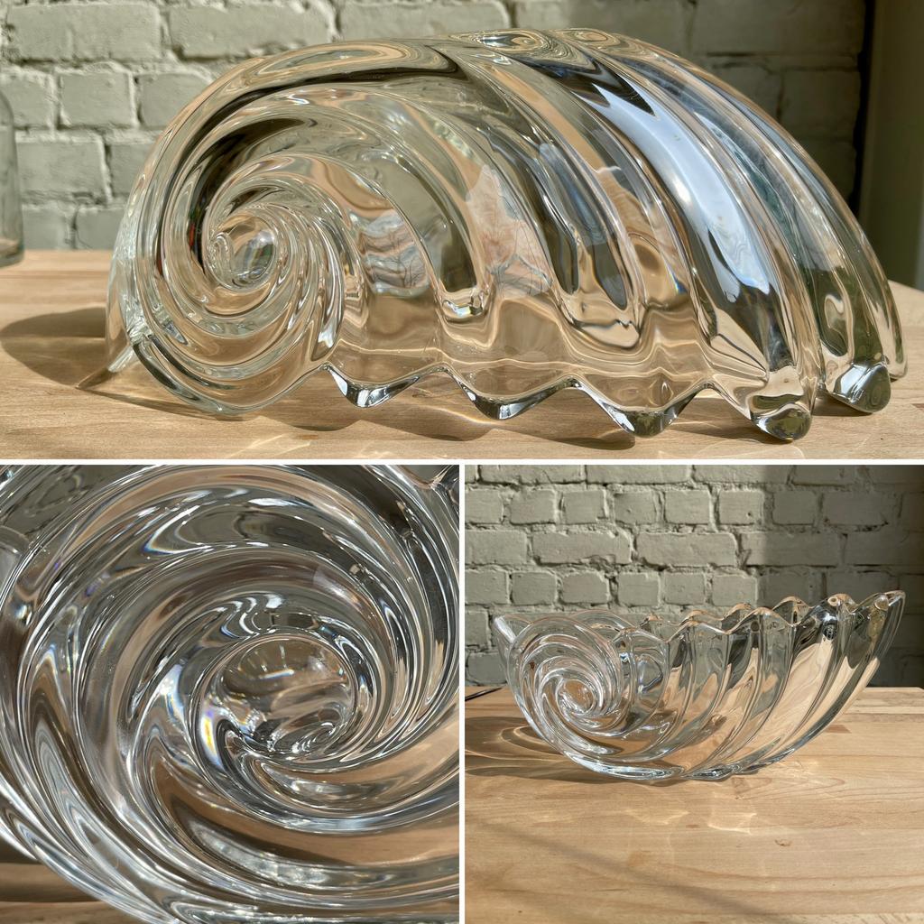 Vaas / serveerschaal, Ophalen, Zo goed als nieuw, Glas