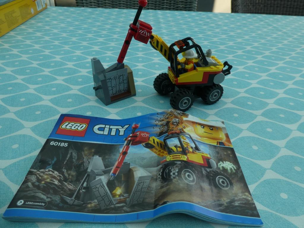 Lego City 60185 steenbreker, Ophalen, Gebruikt, Complete set, Lego
