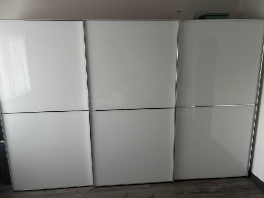 Garderobe, 200 cm ou plus, Enlèvement ou Envoi, Comme neuf, Verre