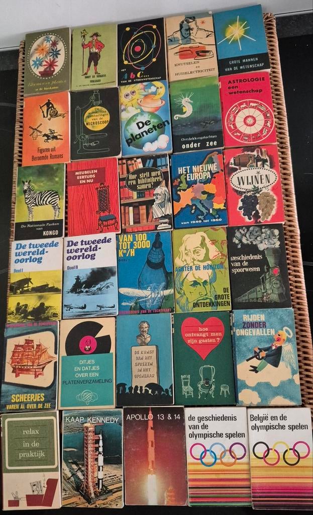 Vintage mini boekjes Franco Suisse/31 stuks, Collections, Enlèvement