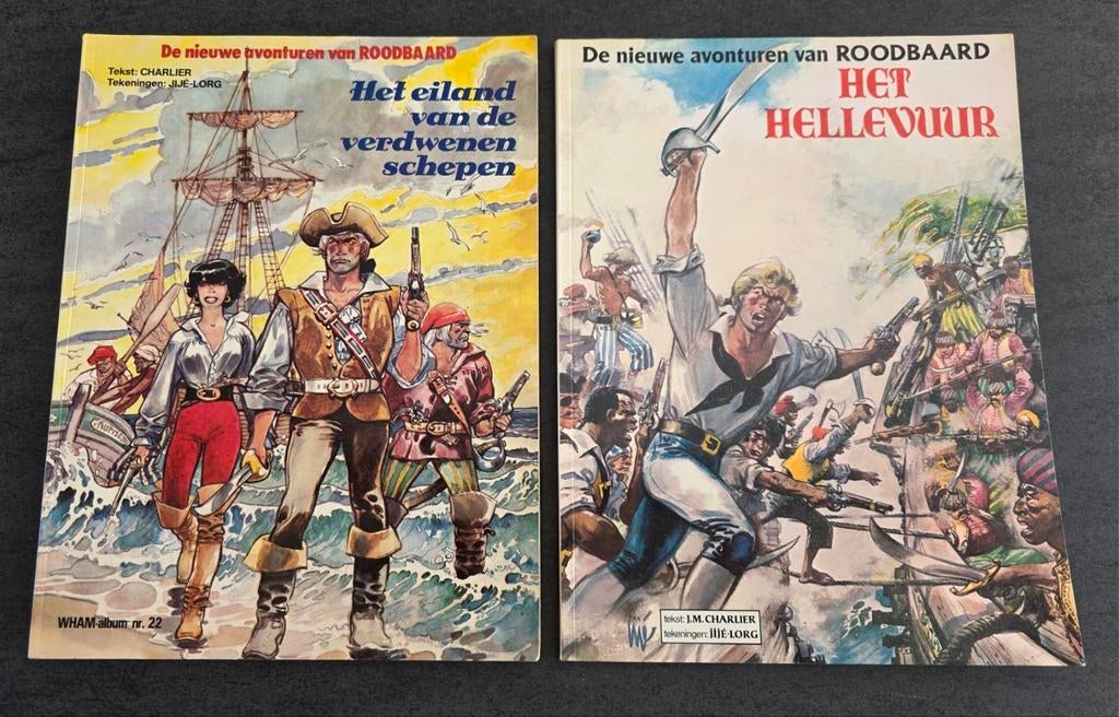 Strips: De nieuwe avonturen van Roodbaard ( Harko ), Boeken, Stripverhalen, Ophalen of Verzenden, Zo goed als nieuw