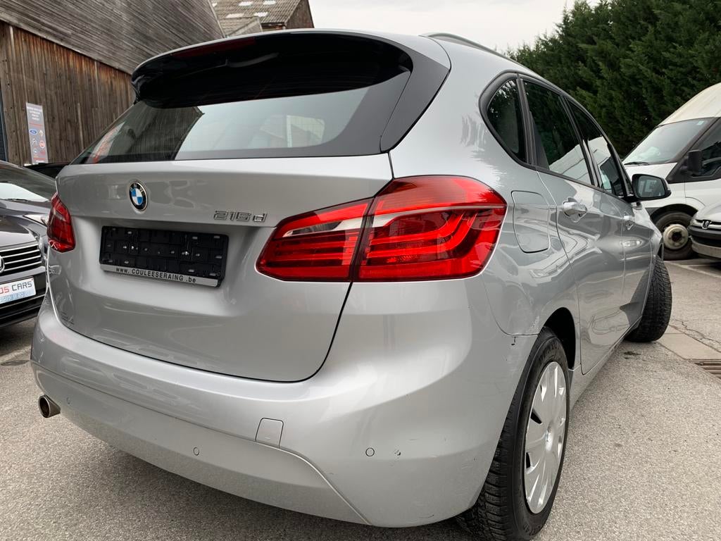 BMW 216d XENON LED GPS EURO6b GARANTIE 12 MOIS, Autos, BMW, Argent ou Gris, Euro 6, Entreprise, Boîte manuelle