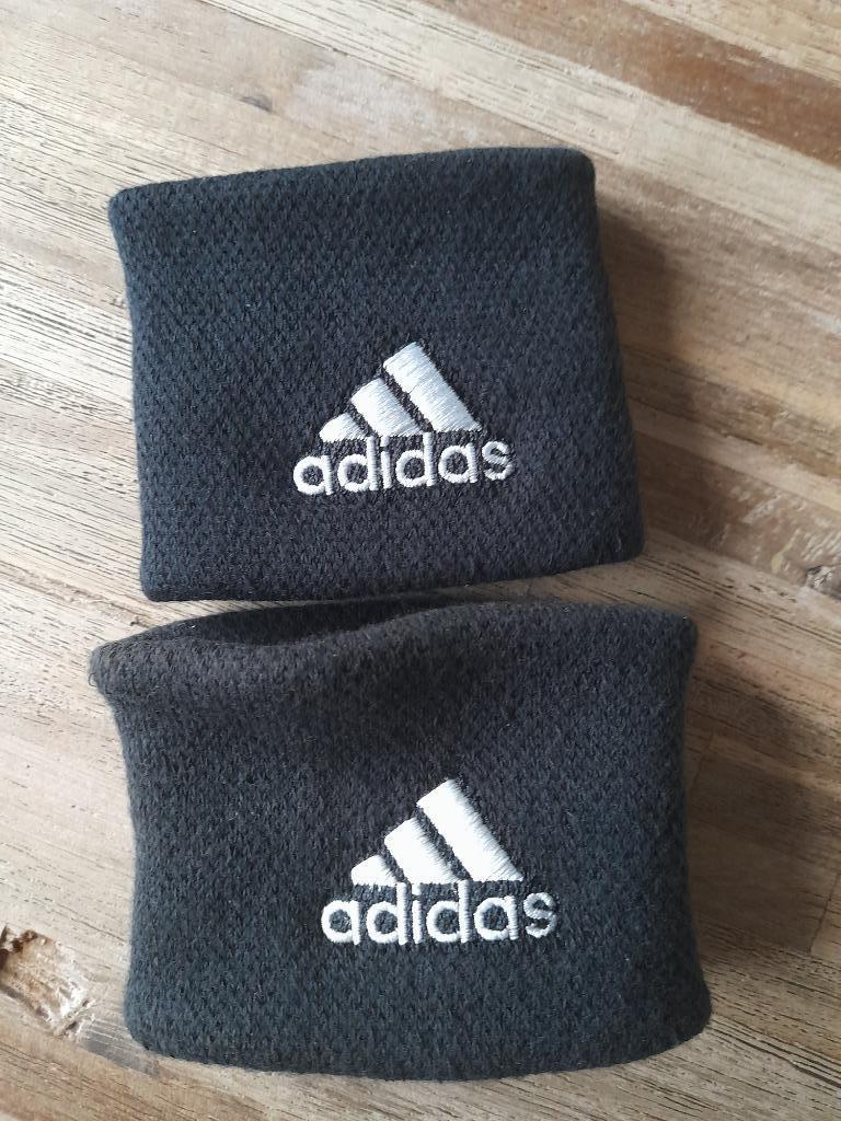 adidas Tennis Polsband Small - Unisex, Adidas, Ophalen of Verzenden, Zo goed als nieuw, Zwart