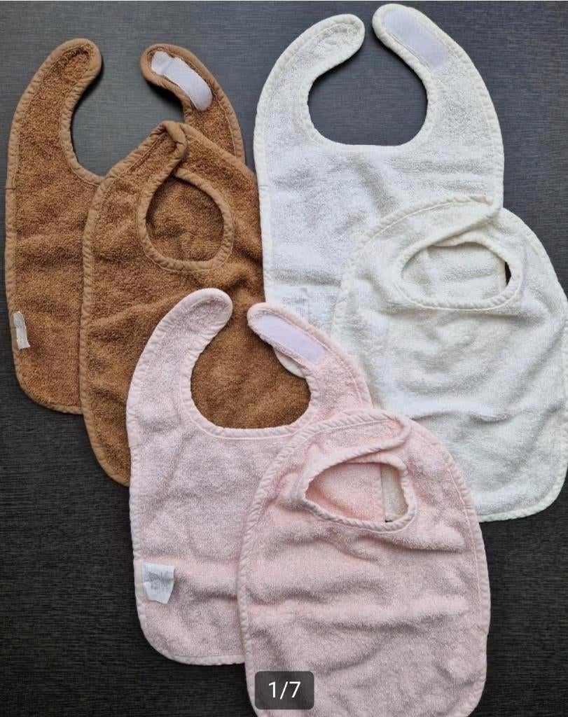 Nooit gebruikt - Meyco baby - kind - slabbetje 6 stuks, Ophalen, Nieuw, Overige typen