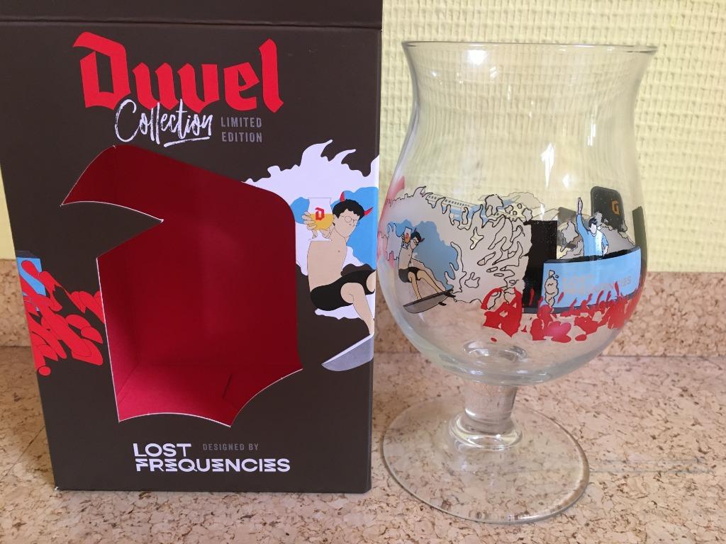 Collectorsitem Duvelglas Lost Frequencies, Verzamelen, Ophalen of Verzenden, Nieuw, Glas of Glazen, Duvel