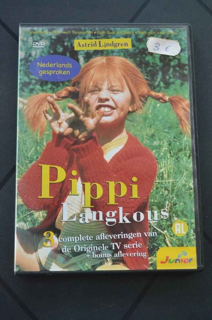 Pippi langkous de originele tv serie (groen), Cd's en Dvd's, Avontuur, Gebruikt, Alle leeftijden, Ophalen of Verzenden