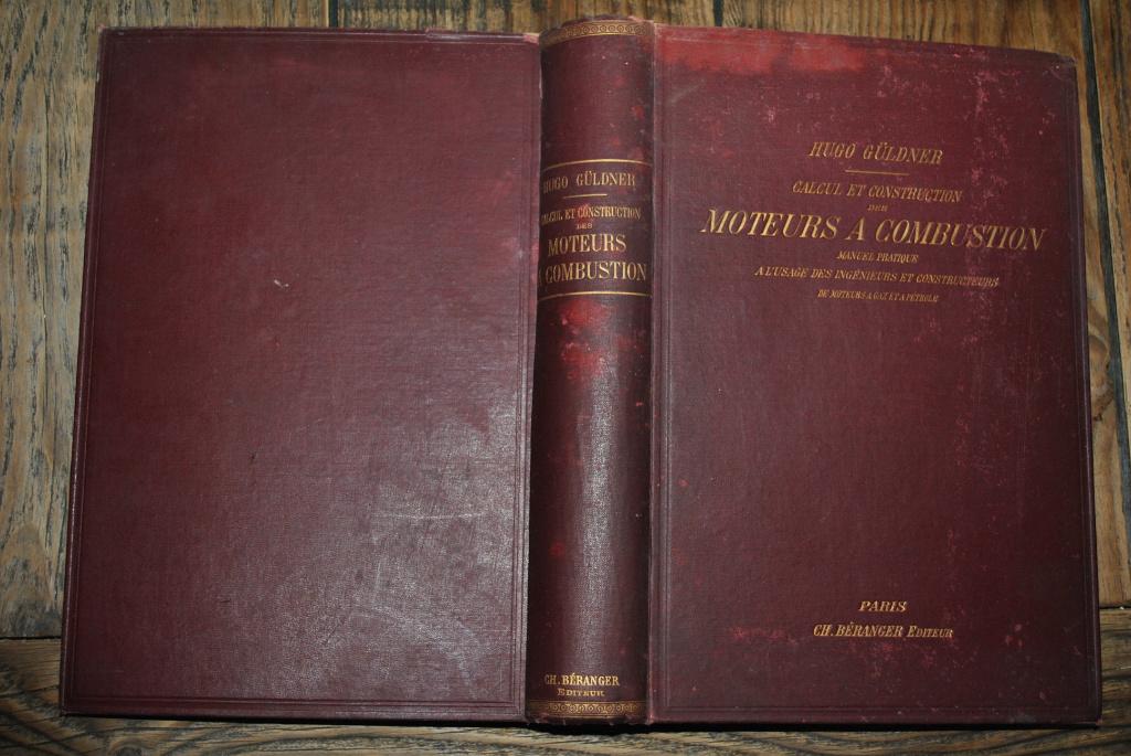 GULDNER CALCUL ET CONSTRUCTION DES MOTEURS A COMBUSTION 1905, Gelezen, GULDNER, Ophalen of Verzenden, Werktuigbouwkunde