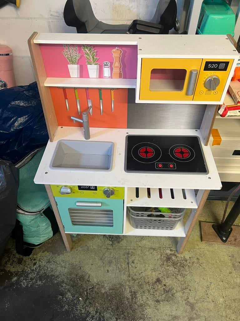 Kinderkeuken, Ophalen, Gebruikt, Hout, Speelkeuken