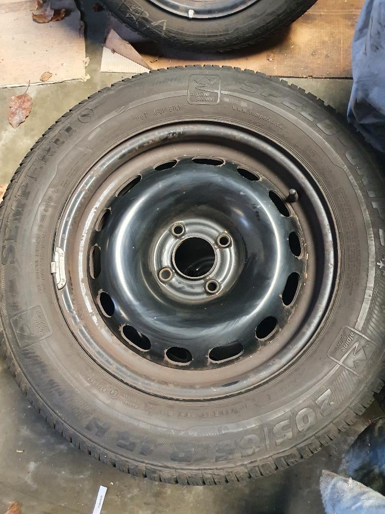 winterband 205/65-15, Auto-onderdelen, Banden en Velgen, Ophalen, Gebruikt, 15 inch, Banden en Velgen