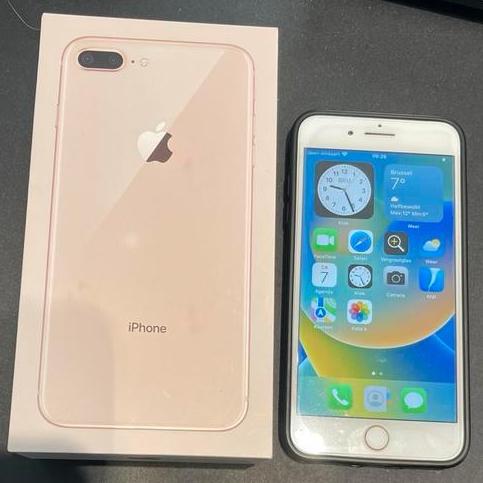 Iphone 8 Plus Rose 64GB in goede staat, Télécoms, Enlèvement, Comme neuf, IPhone 8