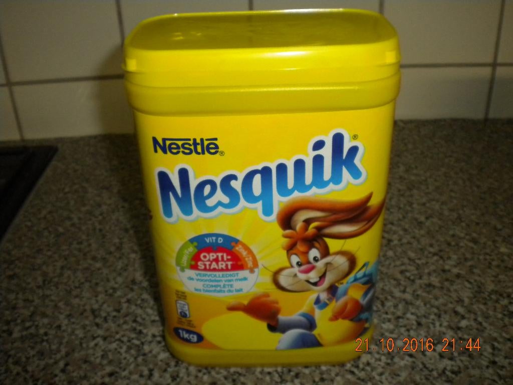 Nesquikdozen, Ophalen