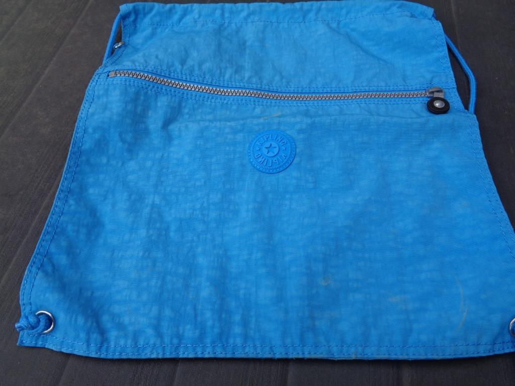 Sac de gym Kipling bleu, Bijoux, Sacs & Beauté, Enlèvement ou Envoi, Utilisé, Bleu