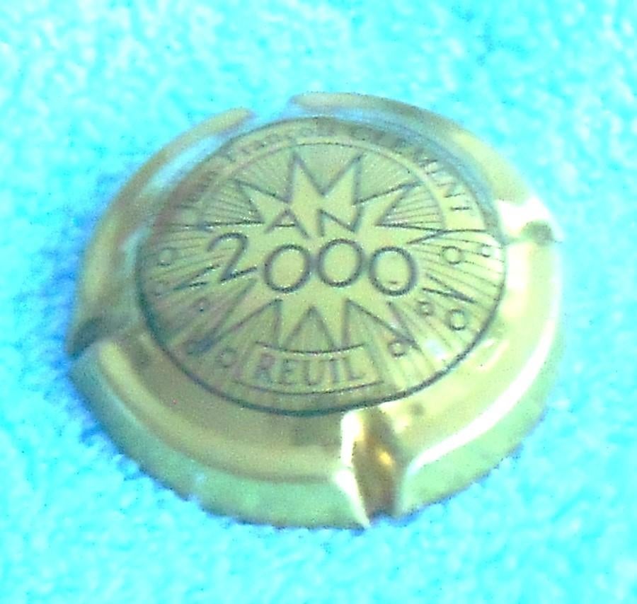 champagne capsule - jaar 2000 - Jean-François Clement, Ophalen of Verzenden