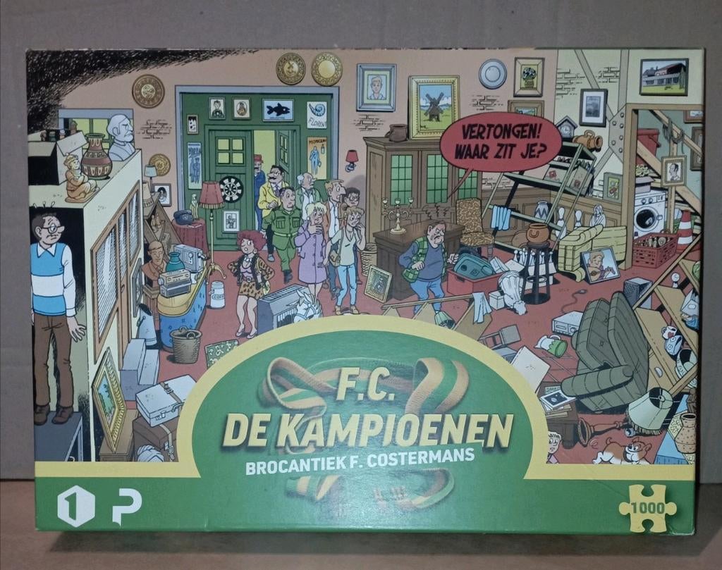 Puzzel Fc De Kampioenen 1000stukjes, Kinderen en Baby's, Ophalen of Verzenden, Zo goed als nieuw