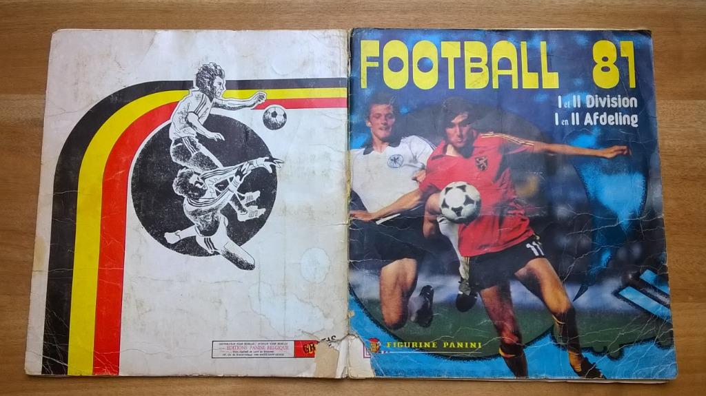 PANINI FOOTBALL BELGIUM 81, Collections, Enlèvement ou Envoi, Utilisé, Livre ou Revue