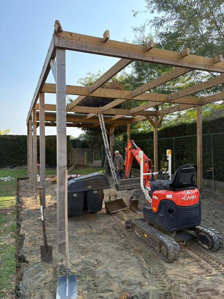Carport/overkapping, Tuin en Terras, Overkappingen, Ophalen, Zo goed als nieuw, Carport