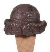 IJsje verrijdbaar 160 cm - bol ijs choco schepijs polyester, Verzamelen, Ophalen, Nieuw