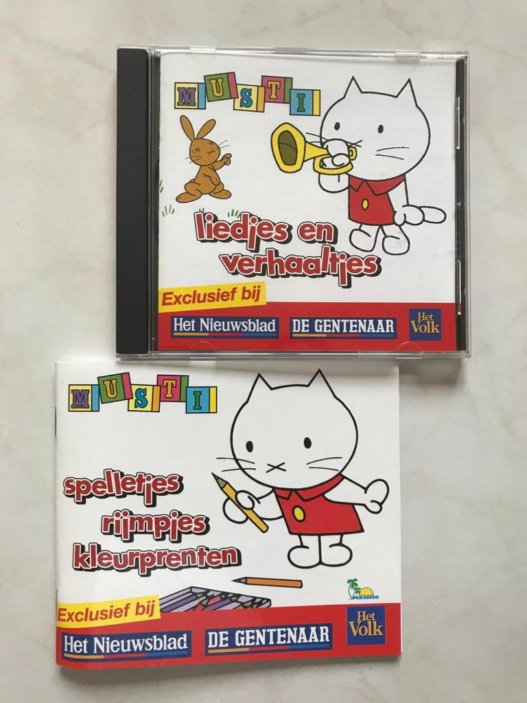 Musti Cd + boekje *Nieuw*, Enlèvement ou Envoi, Neuf, dans son emballage