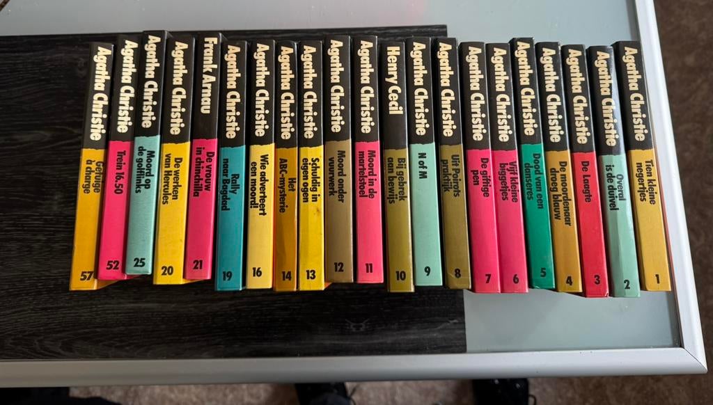 Serie agatha kristie, Boeken, Ophalen, Gelezen, Agatha Christie