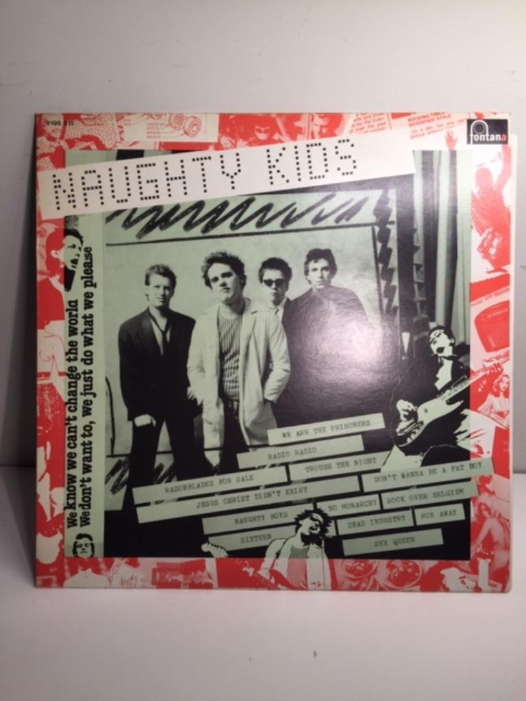 LP - The Kids - Naughty Kids, First Press (Vinyle), Enlèvement ou Envoi, Comme neuf, 12 pouces, Alternatif