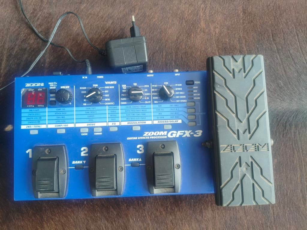 Gitaarpedaal met verschillende effecten., Muziek en Instrumenten