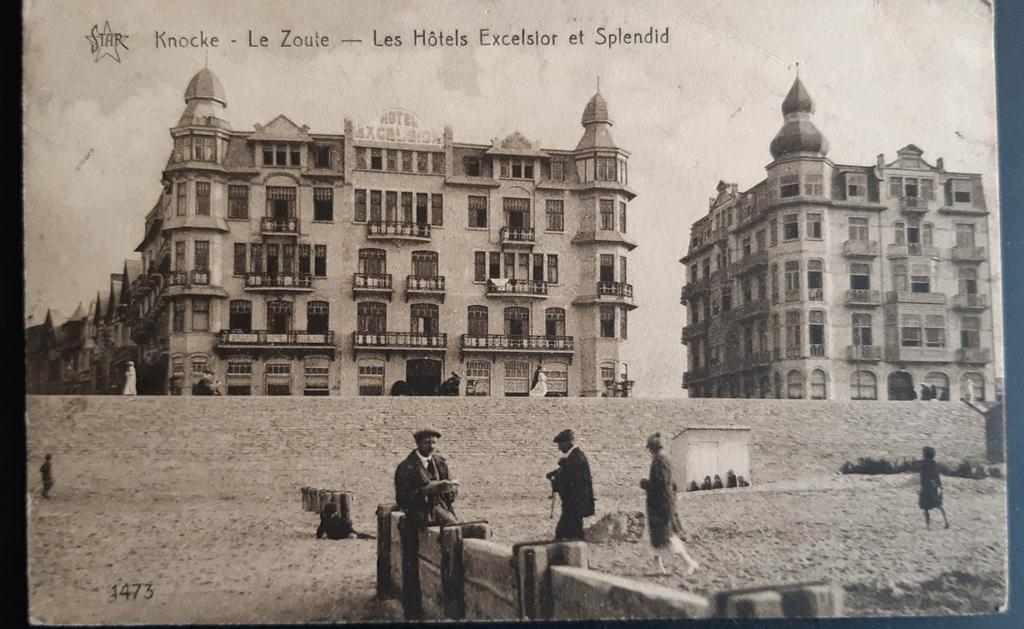 KNOKKE ZOUTE, le nouvel hôtel Excelsior ZEEDIJK, Enlèvement ou Envoi