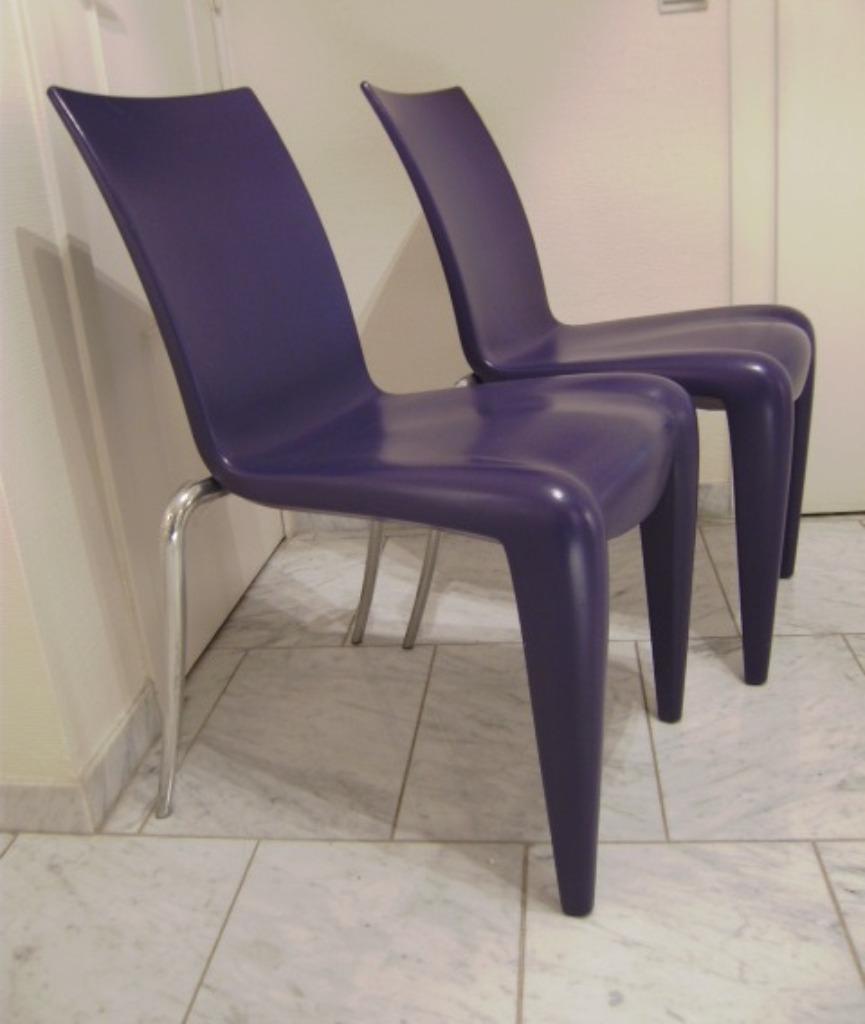 PHILIPPE STARCK LOUIS 20 - VITRA, Huis en Inrichting, Stoelen, Ophalen, Twee, Bruin, Zo goed als nieuw