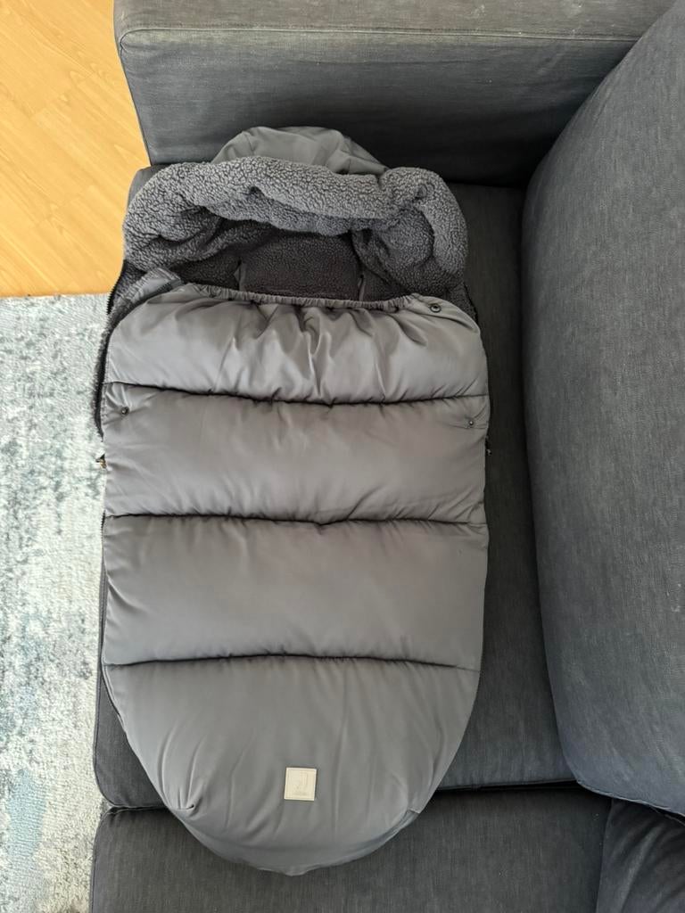 Jollein Voetenzak Buggy - Puffed Grey - Waterafstotend, Enlèvement, Comme neuf, Couverture pieds