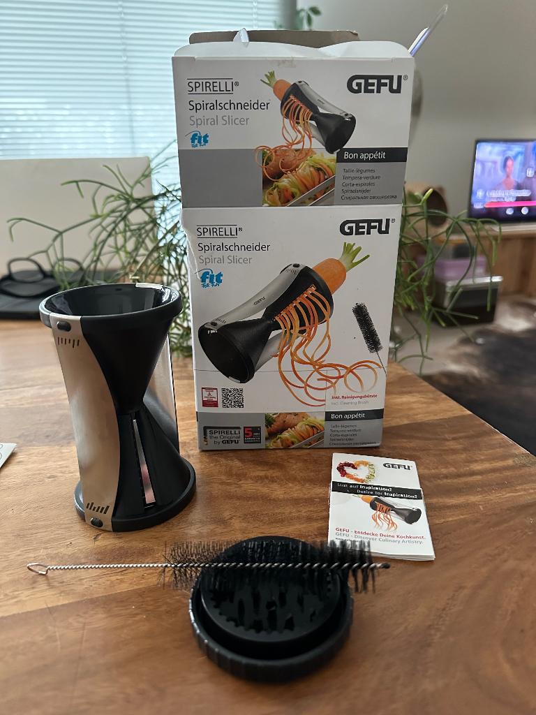 Gefu spirelli groenten snijder keuken attribuut, Ophalen, Nieuw