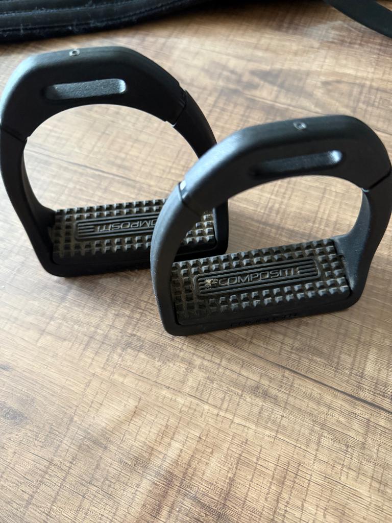 Kinder stijgbeugels + stijgbeugelriemen, Enlèvement, Utilisé, Récréation