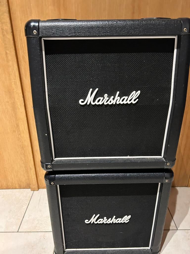 Marshall Micro Stack MG15 speakers W/ Celestion G10 vintage, Muziek en Instrumenten, Ophalen, Zo goed als nieuw