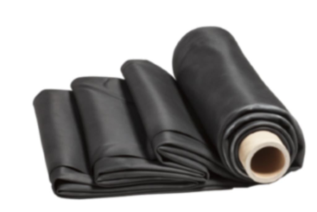 EPDM Rubberfolie uit 1 stuk | dikte 1,5mm | € 11m² excl.btw, Ophalen, Overige materialen, Zwart, Nieuw