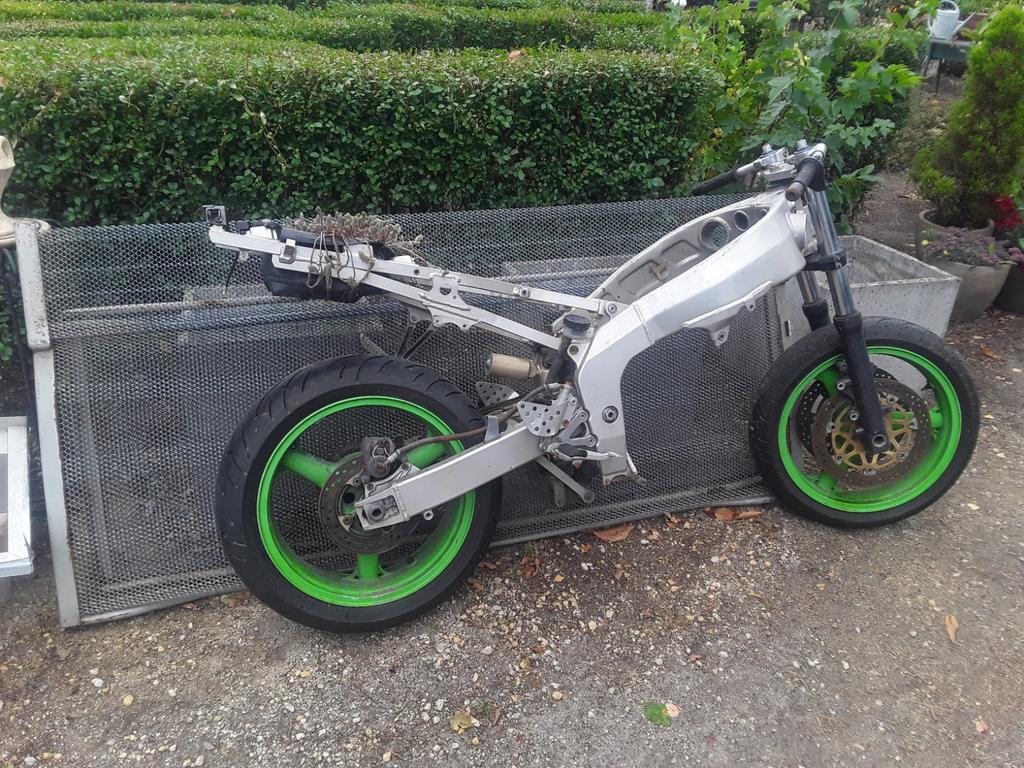 Geraamte moto, Ophalen of Verzenden