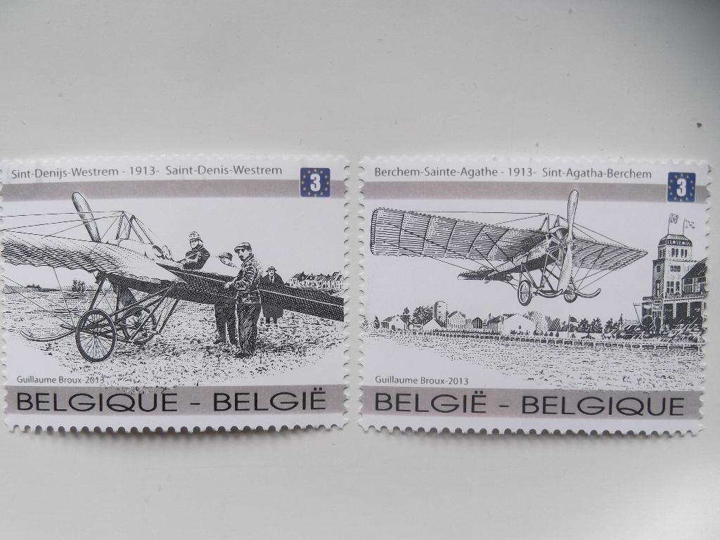 4333-4334 Luchtpost - Poste aérienne MNH, Postzegels en Munten, Postzegels | Europa | België, Ophalen of Verzenden, Postfris, Frankeerzegel