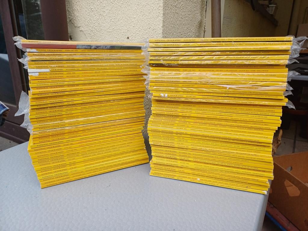Groot lot National Geographic magazines, Boeken, Ophalen of Verzenden, Zo goed als nieuw, Wetenschap en Natuur