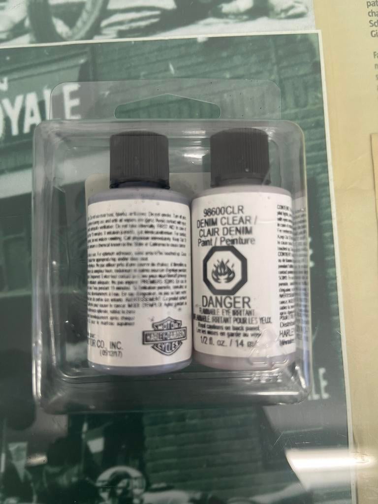 Kit retouche Harley-Davidson Charcoal Denim et vivid black, Motos, Enlèvement ou Envoi, Neuf