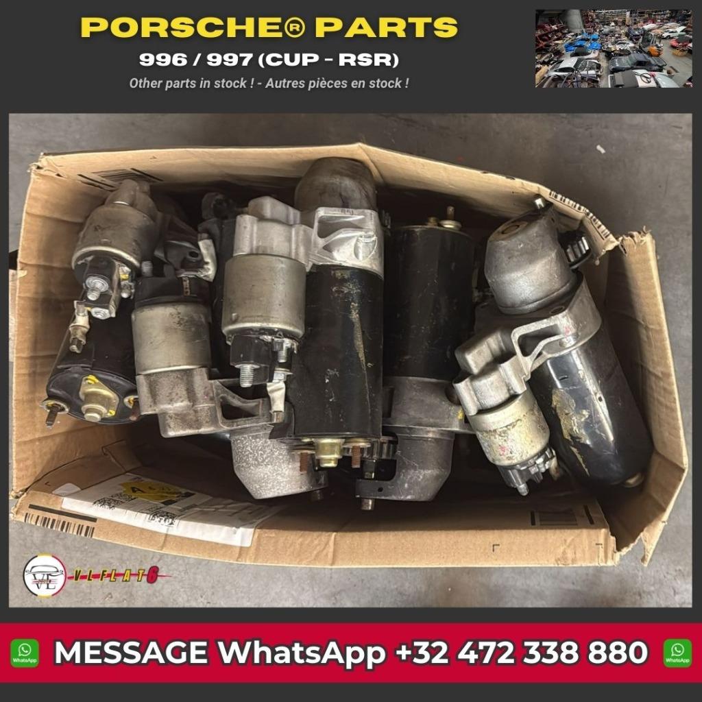 Démarreurs Porsche 996 / 997 – Cup & RSR, Autos : Pièces & Accessoires, Électronique & Câbles, Enlèvement, Utilisé, Porsche