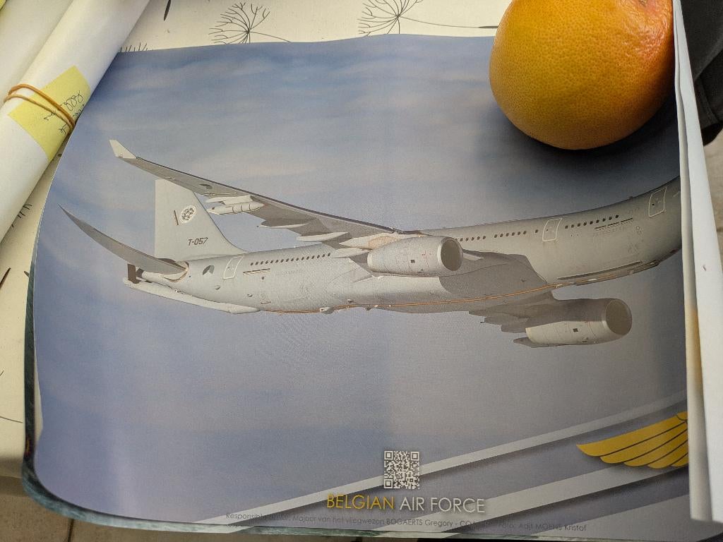 Vliegtuig leger, Ophalen of Verzenden, Luchtmacht, Foto of Poster